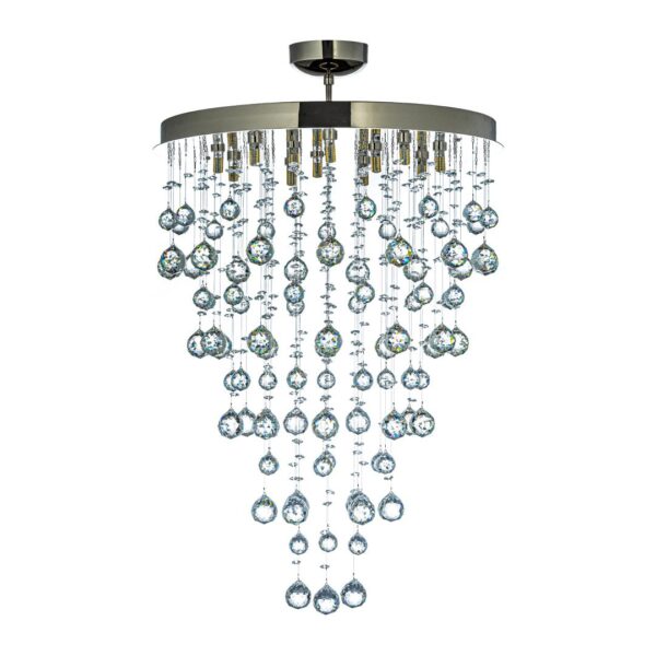 flusso-h-1.4.55.615-n-1 Каскадная люстра Arti Lampadari Flusso H 1.4.55.615 N