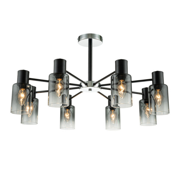 l108400 Escada 2120/8P E14*40W Black