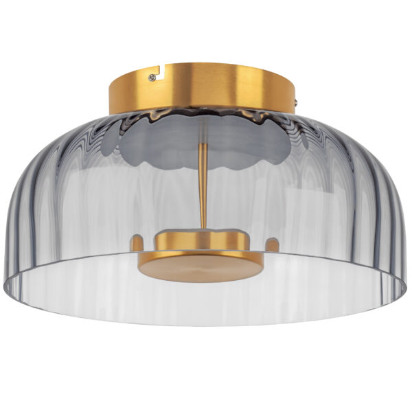 02dbf9bc013b11ee813fc81f66f678b0_1f576d888e8a11ee8145c81f66f678b0 809061 Люстра CELESTA LED 1х12W 600LM ЗОЛОТО/ДЫМЧАТЫЙ 3000K