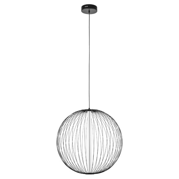 0c8a2c0cfef111ed813fc81f66f678b0_d6720028b46511ee8145c81f66f678b0 734067 Люстра SOLE 23W LED 1856LM 120G ЧЕРНЫЙ МАТОВЫЙ 3000K