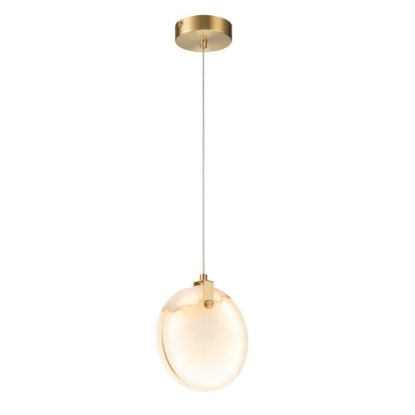 1197.970 Подвесной светильник Belfast Ravenhill 3276-20 BR MB Латунь / Камень