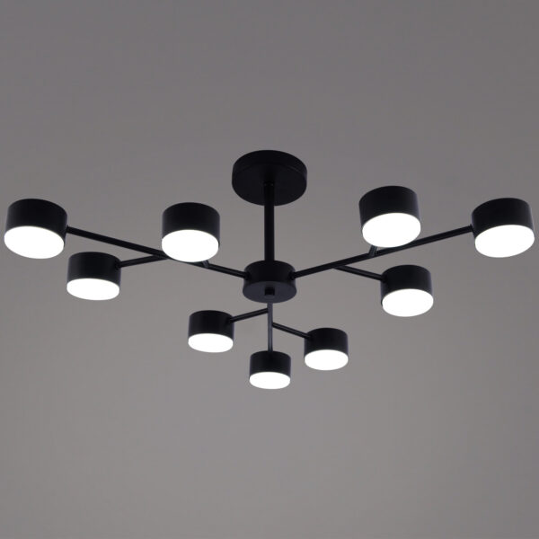 1431245_1 03726-0.3-09 BK GX53 светильник потолочный