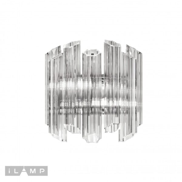1793.970 Настенный светильник iLamp Destiny MB0267-2 CHROME+CLEAR