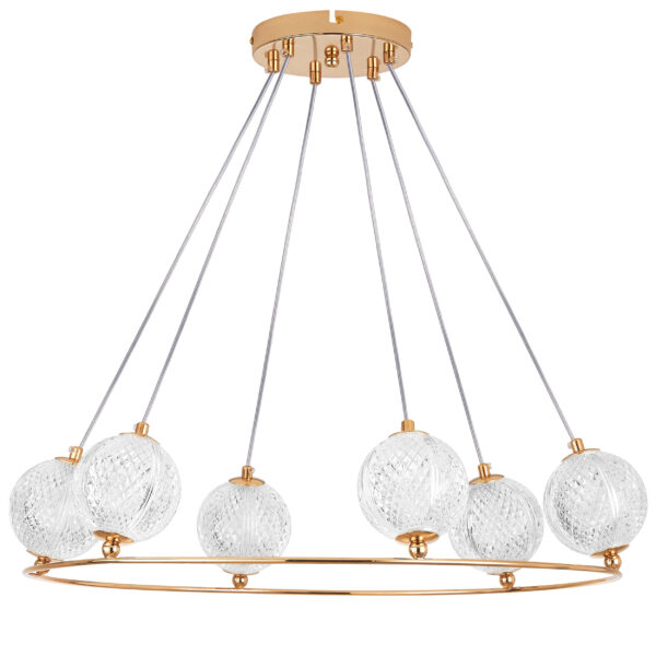 32259ab8242611f080c0c81f66f678af_ee1a5595af3f11f080c4c81f66f678af 737063 Люстра ACRILE G9 6х6W(led) G9 ЗОЛОТО