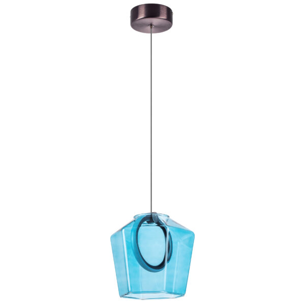 3345d3171cc911ef80c0c81f66f678af_3f5d580b9c2e11ef80c0c81f66f678af 796115 Люстра CARAMELLO LED 6W 110LM КОФЕЙНЫЙ/ГОЛУБОЙ 3000K