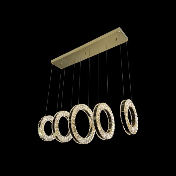 4098.970 Светильник подвесной iLEDEX Crystal ice 4460-5 72W TGD