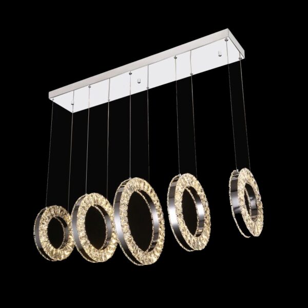 4101.970 Светильник подвесной iLEDEX Crystal ice 4460-5 72W CR