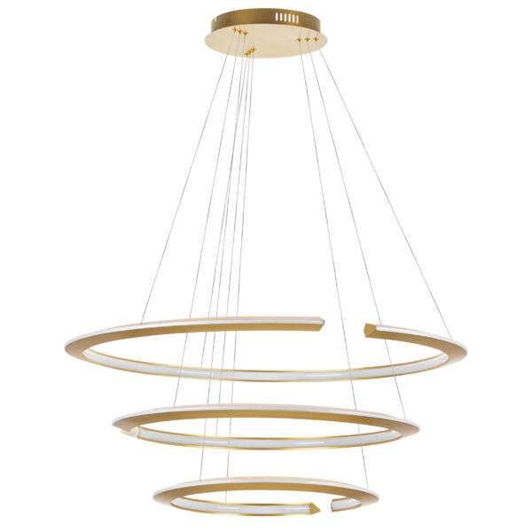 416d92e4037711ee813fc81f66f678b0_3dfa19ef113011ef80c0c81f66f678af 814233 Люстра VIRATA LED 105W 5250LM ЗОЛОТО 3000K