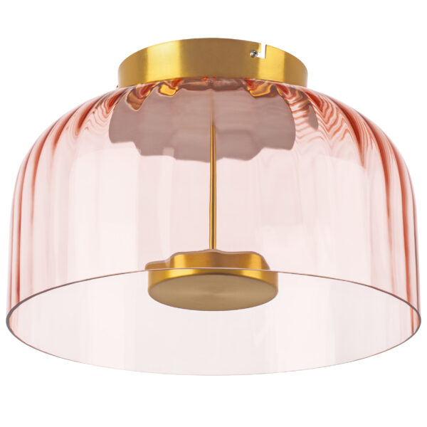 4330c185013b11ee813fc81f66f678b0_74c82747902711ee8145c81f66f678b0 809062 Люстра CELESTA LED 1х12W 600LM ЗОЛОТО/РОЗОВЫЙ 3000K