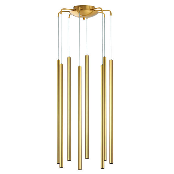 4f931d47aca011ef80c0c81f66f678af_1ae3dc26d41111ef80c0c81f66f678af L8T747343 Люстра TUBO LED 40W 2560LM 25G ЗОЛОТО 4000K (574733+747343 (8шт)