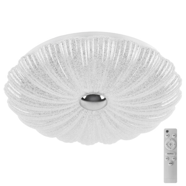 504085752fcc11f080c0c81f66f678af_2f57e104948111f080c4c81f66f678af 225660 Светильник настенно-потолочный ARCO SHELL 90W LED 4500LM ХРУСТАЛЬНЫЙ/ХРОМ/ЗОЛОТО 3000/4000/6000K