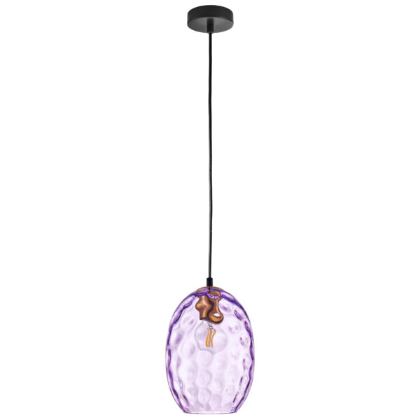 5265b4cb325811f080c0c81f66f678af_e6d9500db40e11f080c4c81f66f678af 806128 Подвес NUBELLA 1х12W (led) E27 ЧЕРНЫЙ/БРОНЗА/ФИОЛЕТОВЫЙ