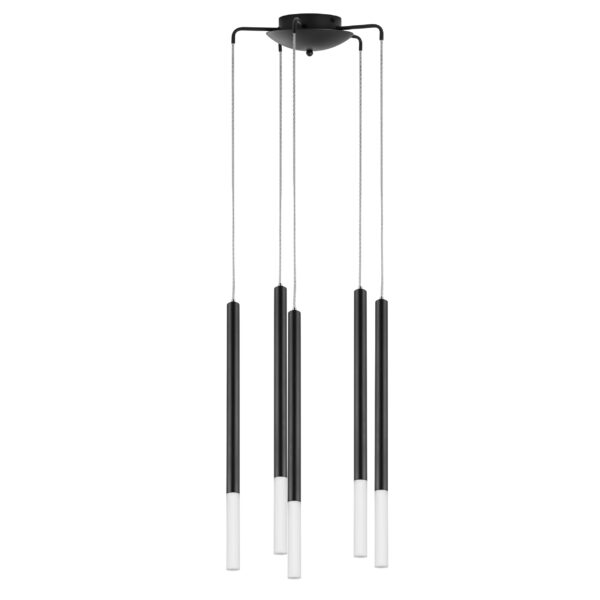 57ec212eacc811ef80c0c81f66f678af_faa5ccbad34411ef80c0c81f66f678af L5T747147 Люстра TUBO LED 25W 1400LM 360G ЧЕРНЫЙ 4000K (574727+747147 (5шт)