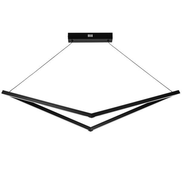 716362d5b92c11ef80c0c81f66f678af_70004c87785411f080c0c81f66f678af 739297 Люстра PALLA 32W LED 1280LM ЧЕРНЫЙ 3000K