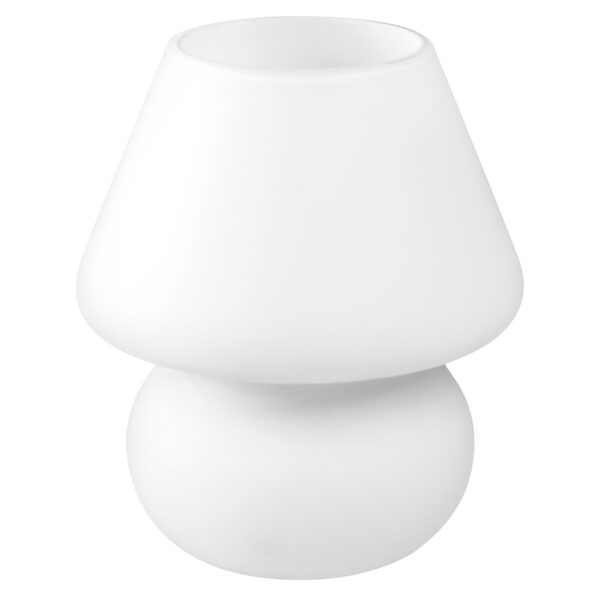 75baa81a190111f080c0c81f66f678af_182d03ae9ec911f080c4c81f66f678af 801900 Настольная лампа MERINGE E27 1х6W (led) E27 БЕЛЫЙ