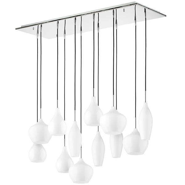 7785fadfa8f411e58100c81f66f678af_7f09923a6dca11e68113c81f66f678b0 803120 Подвес PENTOLA 12x40W E14 ХРОМ/БЕЛЫЙ