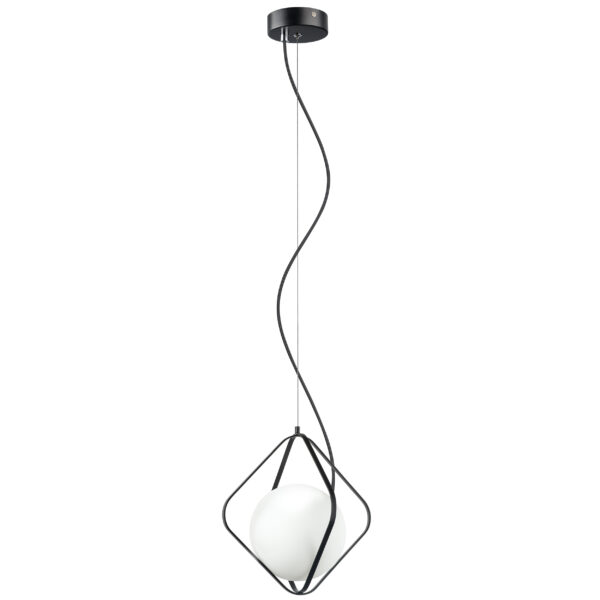 793d6aa32ae511ea8122c81f66f678b0_800b68fd855311ee8145c81f66f678b0 803317 Подвес GLOBO 1х6W(led) G9 ЧЕРНЫЙ