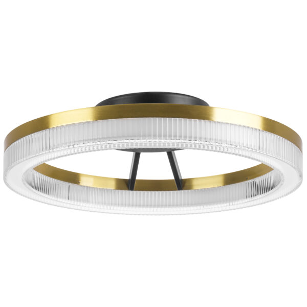 80a0ec50fe2b11ed813fc81f66f678b0_cc129c67f6af11ee8146c81f66f678b0 736040 Люстра ROTONDA 21W LED 1053LM 180G ЧЕРНЫЙ/ЛАТУНЬ 3000K