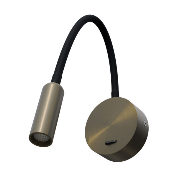 936c9fb81c4111f080c0c81f66f678af_6710d10d9e9311f080c4c81f66f678af 200431 Бра OMEGA LED 3W 277LM COB G БРОНЗА 3000K