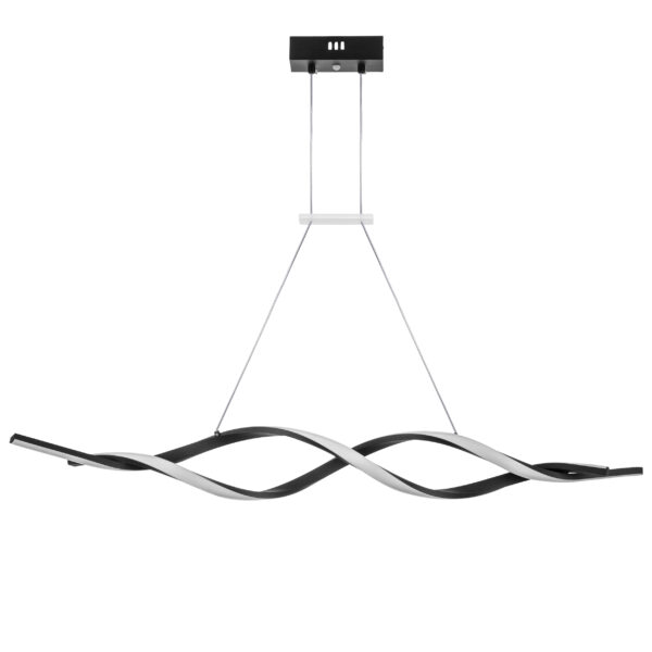 967209b9fdf611ed813fc81f66f678b0_b4736518f71311ee8146c81f66f678b0 736437 Люстра ROTONDA 50W LED 3060LM 120G ЧЕРНЫЙ 3000-6000K