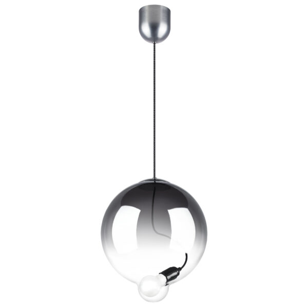 9db31a60014311ee813fc81f66f678b0_18122698845311ee8145c81f66f678b0 805301 Люстра COLORE 1х8W (led) E27 АЛЮМИНИЙ/ДЫМЧАТЫЙ