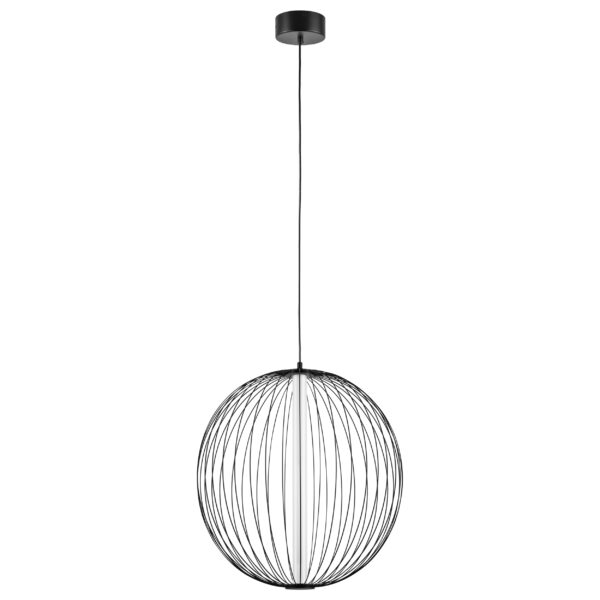 9dbf61c2feef11ed813fc81f66f678b0_aed5b910b46511ee8145c81f66f678b0 734057 Люстра SOLE 16W LED 1309LM 120G ЧЕРНЫЙ МАТОВЫЙ 3000K