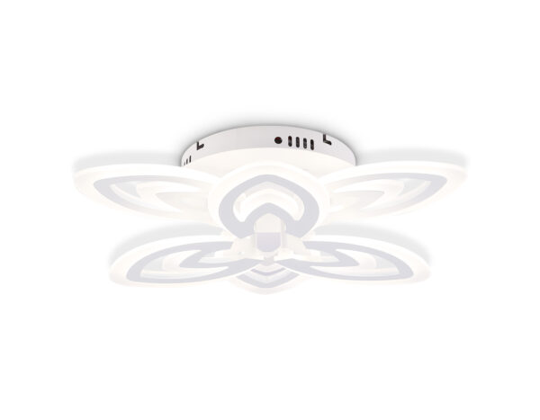 FA4546 FA4546/3+3 WH белый 3000K-6400K 76W D490*110 (ПДУ ИК)