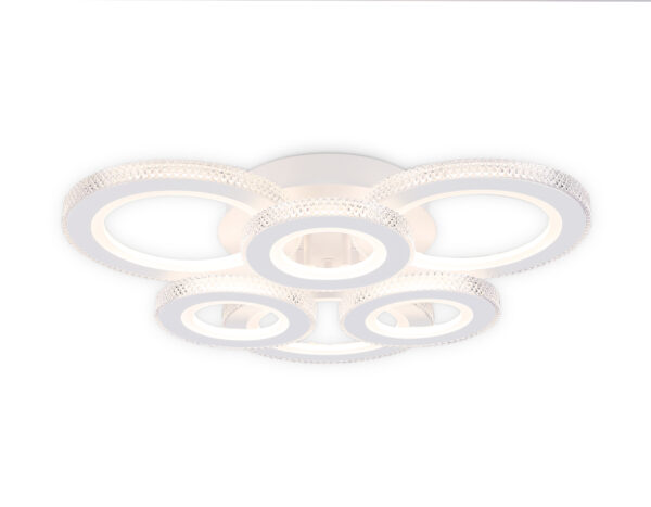 FA8872 FA8872/3+3 WH белый 3000K-6400K 63W 550*510*125 (ПДУ ИК)