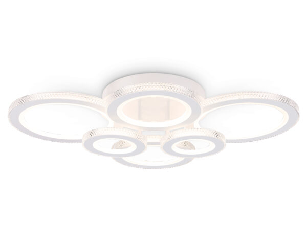 FA8874 FA8874/4+2 WH белый 3000K-6400K 76W 800*570*165 (ПДУ ИК)