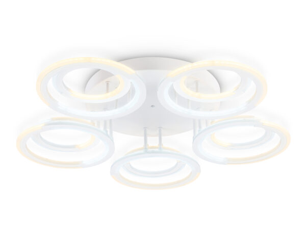 FA8944 FA8944/5+5 WH белый 132W 3000-6000K D735*115 (ПДУ ИК)