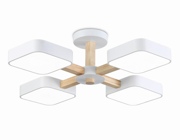 FL4879 FL4879/4 WH/WD белый/дерево 72W 3000-6000K D610*160 (без ПДУ)