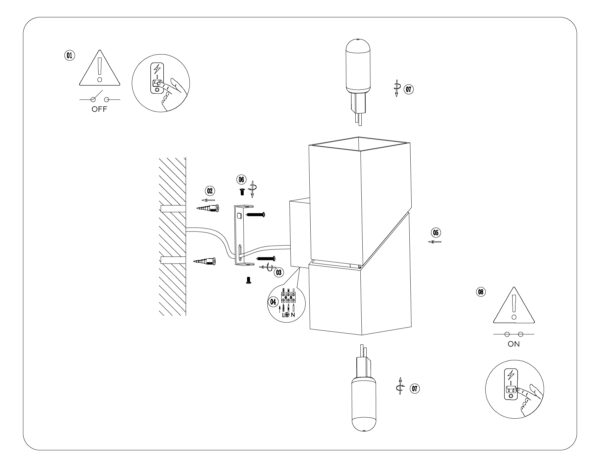 FW2475_instruction FW2475 BK черный G9 max 40W 155*60*90