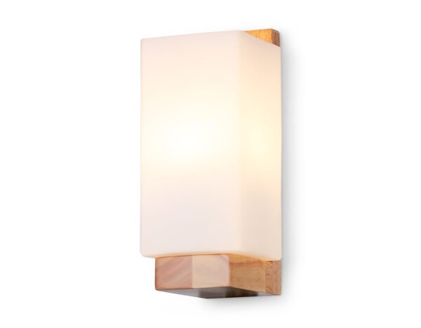 TR83122 LW/FR светлое дерево/белый матовый E27 max 40W 250*125*100 - купить на сайте Люстры Торг 1152025 TR83122 LW/FR светлое дерево/белый матовый E27 max 40W 250*125*100