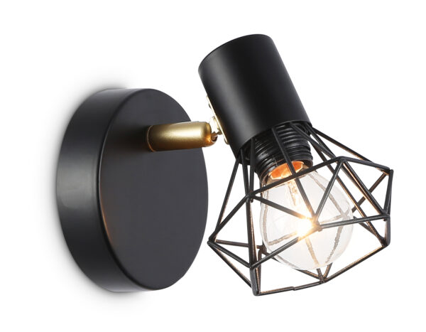 TR8655 TR8655 BK/GD черный/золото E14 max 60W 170*100*140