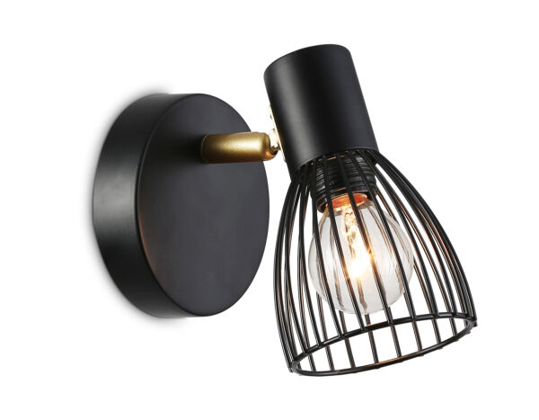 TR8659 TR8659 BK/GD черный/золото E14 max 60W 160*100*145