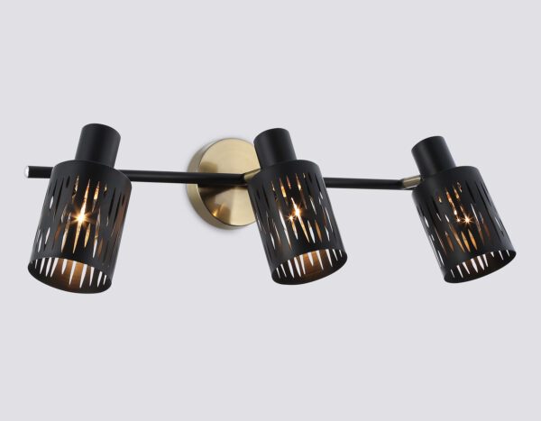 TR8669_mode1 TR8669/3 BK/SB чёрный/бронза E14/3 max 60W 560*100*190