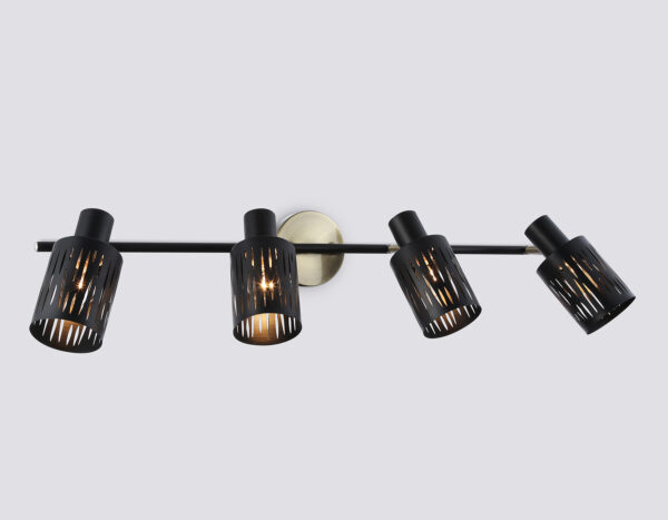 TR8670_mode1 TR8670/4 BK/SB чёрный/бронза E14/4 max 60W 760*100*190