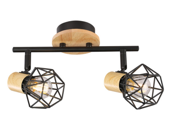 TR8752 TR8752/2 BK/WD черный/дерево IP20 E27/2 310*115*200