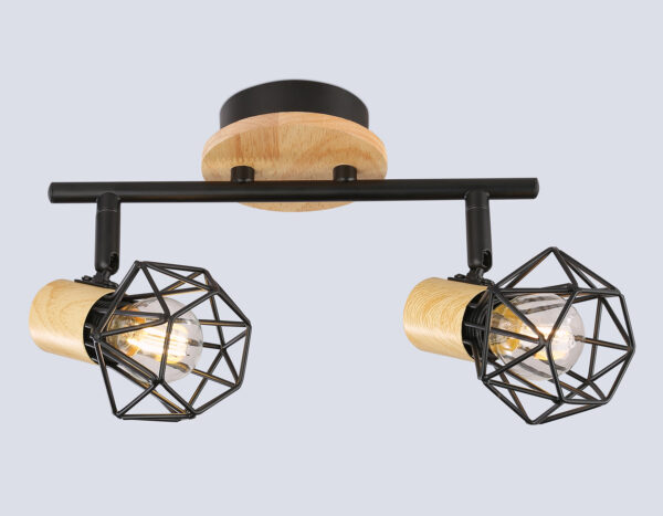 TR8752_mode1 TR8752/2 BK/WD черный/дерево IP20 E27/2 310*115*200