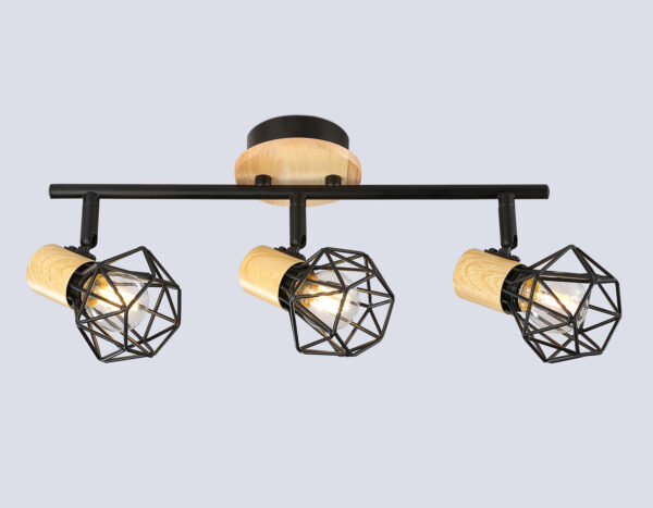 TR8753_mode1 TR8753/3 BK/WD черный/дерево IP20 E27/3 435*115*200