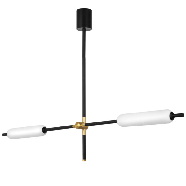 a6480187ffc211ed813fc81f66f678b0_1520573a1f4511ef80c0c81f66f678af 719027 Люстра PILONE LED 2x8W ЧЕРНЫЙ/БЕЛЫЙ 3000K