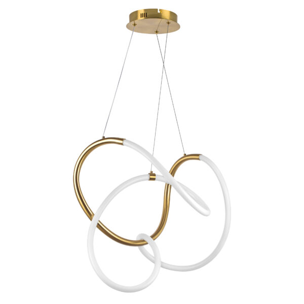 aba18904b92d11ef80c0c81f66f678af_336e40b4784511f080c0c81f66f678af 637063 Люстра CORINTO 30W LED 2680LM ЗОЛОТО 3000K IP20