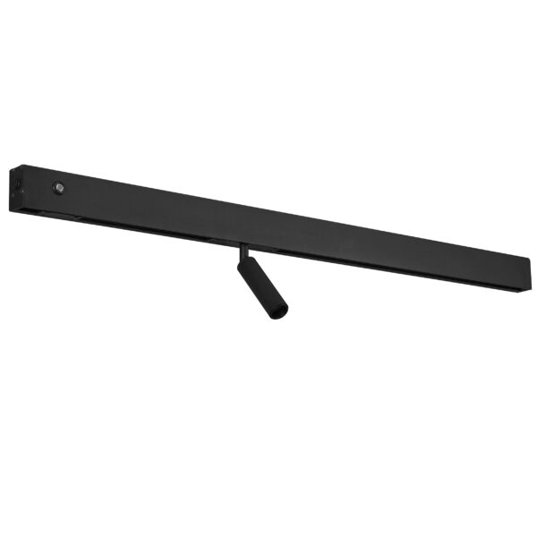 aee614f31c6211f080c0c81f66f678af_d68c8741d75411f080c4c81f66f678af 810657 Светильник настенный FIUME SPOT 230V LED 10W 270LM 100G (Back light)+7W(Spot light) 460LM 24G ЧЕРНЫЙ 4000K