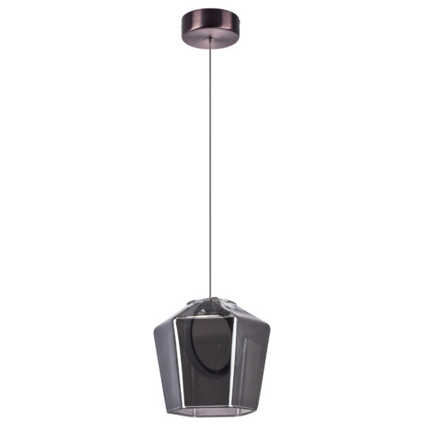 b2b05f161cc811ef80c0c81f66f678af_ab1967269c2f11ef80c0c81f66f678af 796118 Люстра CARAMELLO LED 6W 110LM КОФЕЙНЫЙ/ПЕПЕЛЬНЫЙ 3000K