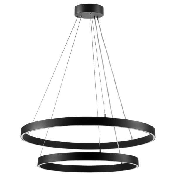 bc975c74038f11ee813fc81f66f678b0_497439fbbc2211ee8145c81f66f678b0 748127 Люстра SATURNO LED 84W 5800LM 70G ЧЕРНЫЙ 3000-6000K