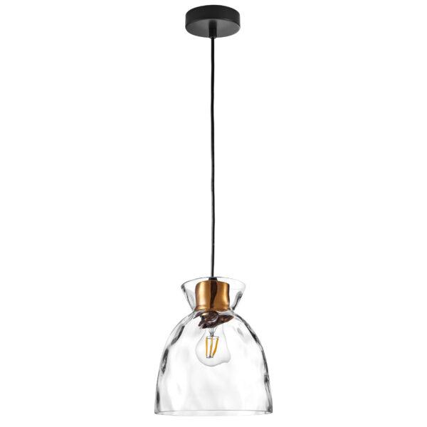 c1b7805c325211f080c0c81f66f678af_22d4346cb40d11f080c4c81f66f678af 806110 Подвес NUBELLA 1х12W (led) E27 ЧЕРНЫЙ/БРОНЗА/ПРОЗРАЧНЫЙ