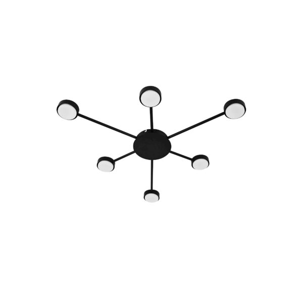 e6fc532c25a211f080c0c81f66f678af_b240cfcdb34211f080c4c81f66f678af 740077 Люстра FICO 3+3х12W GX53 ЧЕРНЫЙ