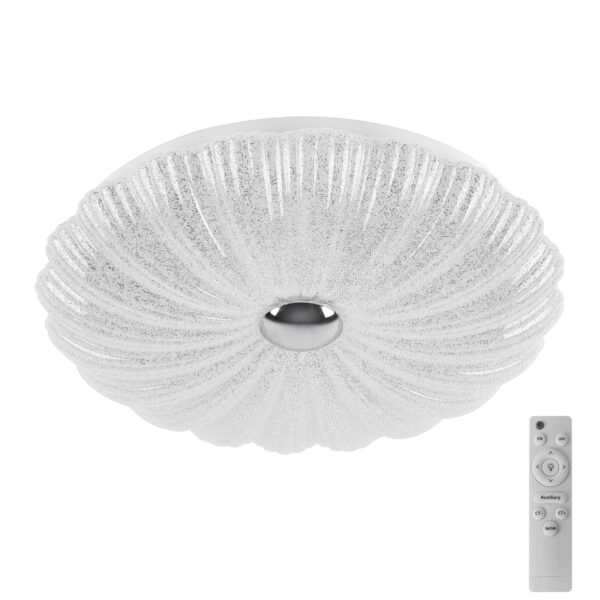 ec10e7f22fcb11f080c0c81f66f678af_19cdc386948111f080c4c81f66f678af 225650 Светильник настенно-потолочный ARCO SHELL 72W LED 3600LM ХРУСТАЛЬНЫЙ/ХРОМ/ЗОЛОТО 3000/4000/6000K