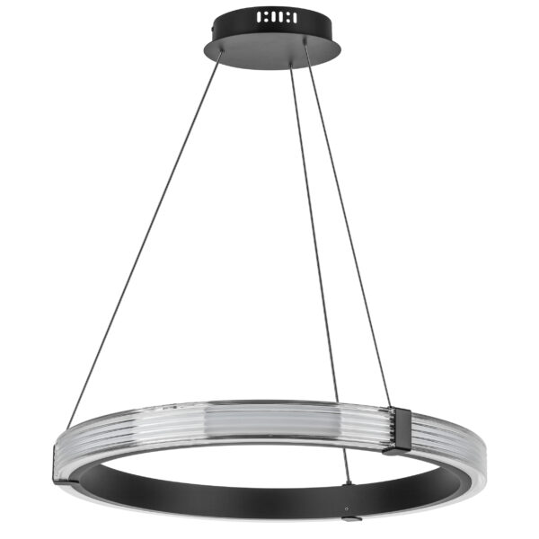 ec928ed6feba11ed813fc81f66f678b0_322c3e3bf6b211ee8146c81f66f678b0 736267 Люстра ROTONDA 30W LED 1474LM 360G ЧЕРНЫЙ 3000K