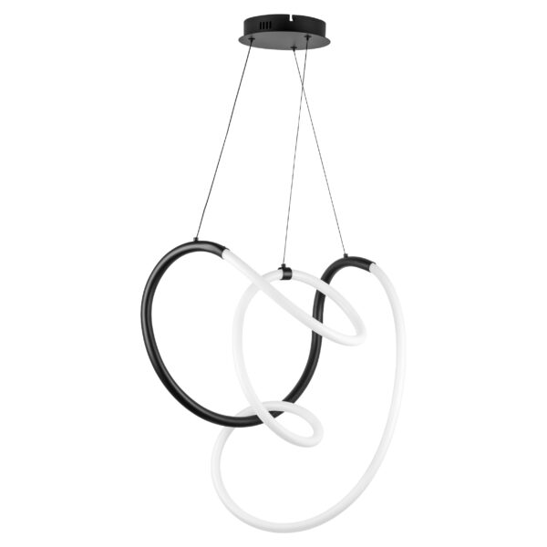 f772c847b92d11ef80c0c81f66f678af_e95237a8784511f080c0c81f66f678af 637067 Люстра CORINTO 30W LED 2530LM ЧЕРНЫЙ 3000K IP20